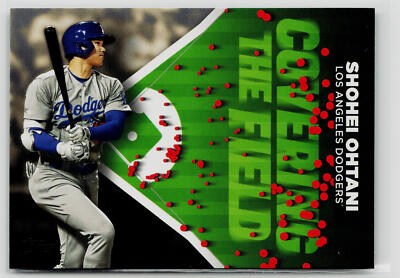 Shohei Ohtani 2024 Topps #CTF-3 Covering the Field Los Angeles Dodgers