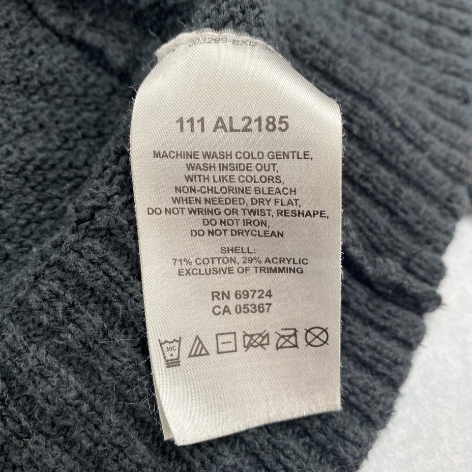 Suéter Columbia Mujer Mediano Manga Larga Frente Abierto Cárdigan Gris Carbón Foto 4 de 4