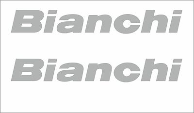 2 x Bianchi  Aufkleber 160 mm x 22 mm -viele Farben