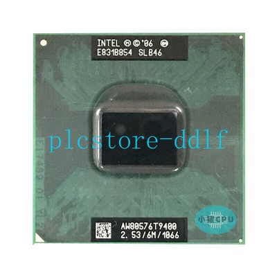 1PC T9400 Intel Core 2 Duo mobile laptop CPU 2.53 GHz 6M 1066 MHz ...