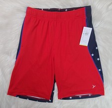 Old Navy Stars Go-Dry Active Pull-On Ultra-Soft Breathe ON Shorts Boys XL 14 16
