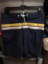 Old Navy men s blue swim shorts size 28