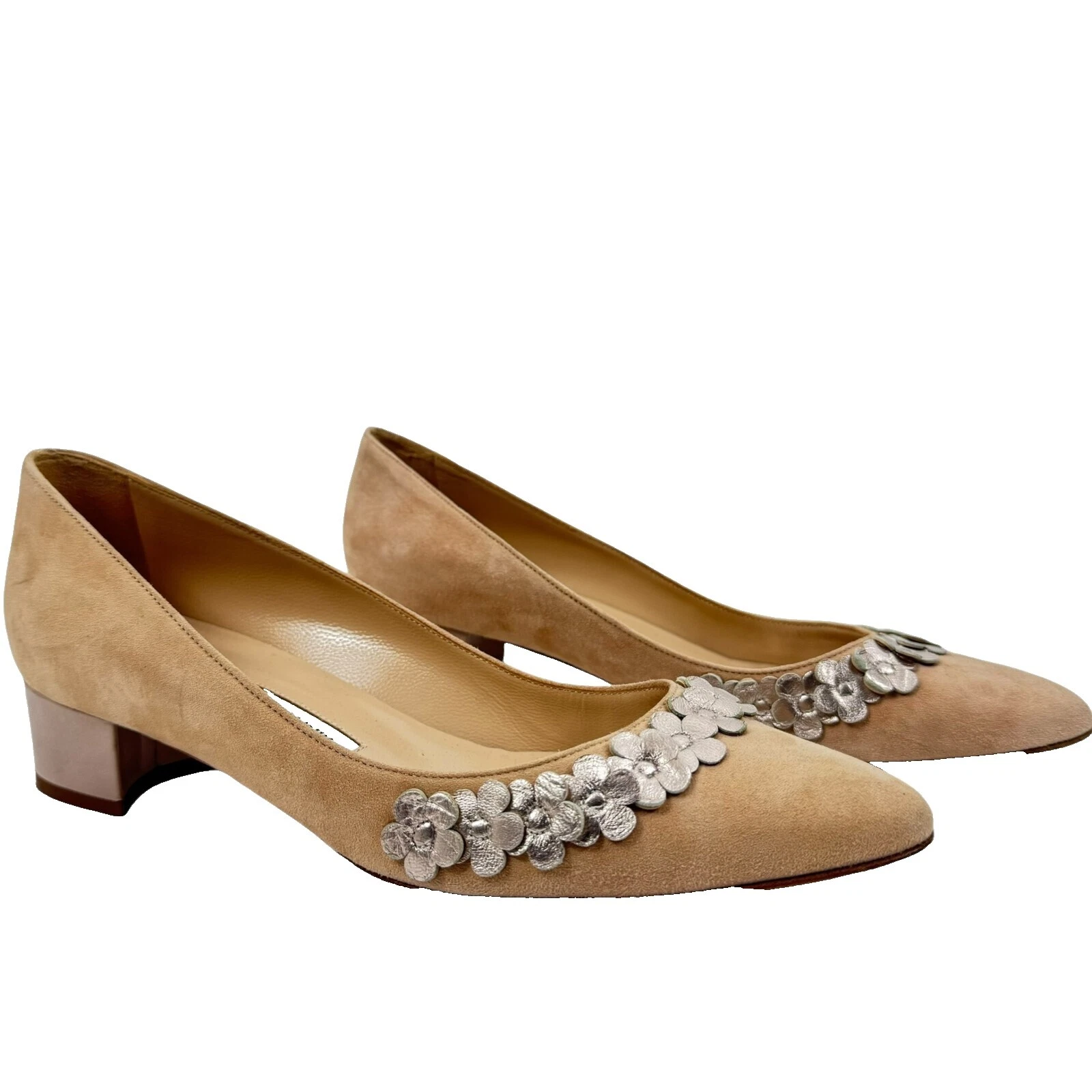 Manolo Blahnik Flowers Heels for Women