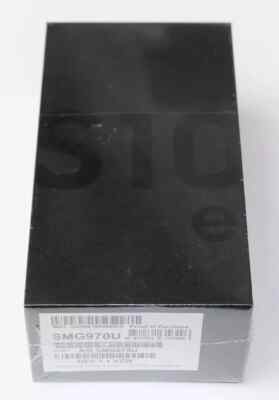 Samsung Galaxy S10e SM-G970U 128GB Black(AT&T) H2O Cricket NEW OTHER SEALED