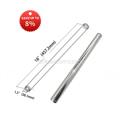 1.50'' Diameter Aluminum Pipe Straight Tube Polished 18.00'' Length New