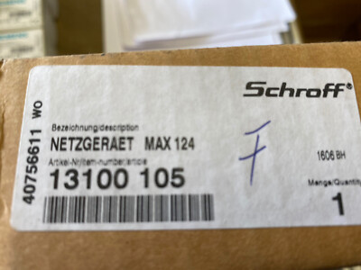 nVent Schroff Maxpower MAX 124 | 19'' Netzteil 24V / 100W | 13100105