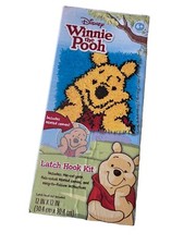 NEW OLD STOCK SEALED Disney Winnie The Pooh Latch Hook Kit