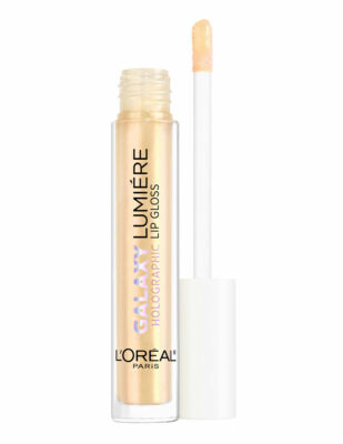 L'OREAL GALAXY LUMIERE HOLOGRAPHIC LIPGLOSS - ETHEREAL GOLD (03) 