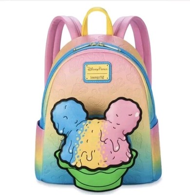 Disney Parks Mickey Shaved Ice Snow Cone Loungefly Mini  display picture 3