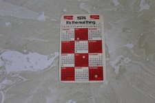 Calendario billetera Coca-Cola 1974