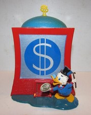 Deposito Cassaforte  Salvadanaio " Zio Paperone " Kingplast Polistil Vintage