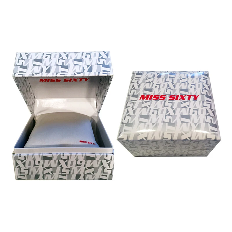 Orologio Donna MISS SIXTY STAR SIJ003 Silicone Rosso Swarovski Colorato M60 DD - Immagine 2 di 2