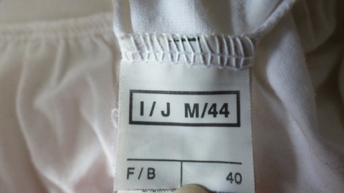 James Lakeland Quirky Top White Sleeveless Cotton Lycra Unusual Draped UK 12 - Picture 8 of 11