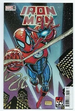 Marvel Comics IRON MAN #19 first printing Spider-Man variant