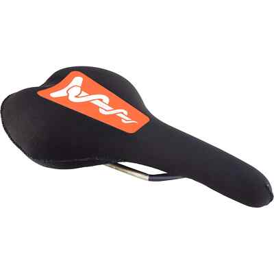 SQlab Neopren Sattelschutz Sattelüberzug Race schwarz/orange