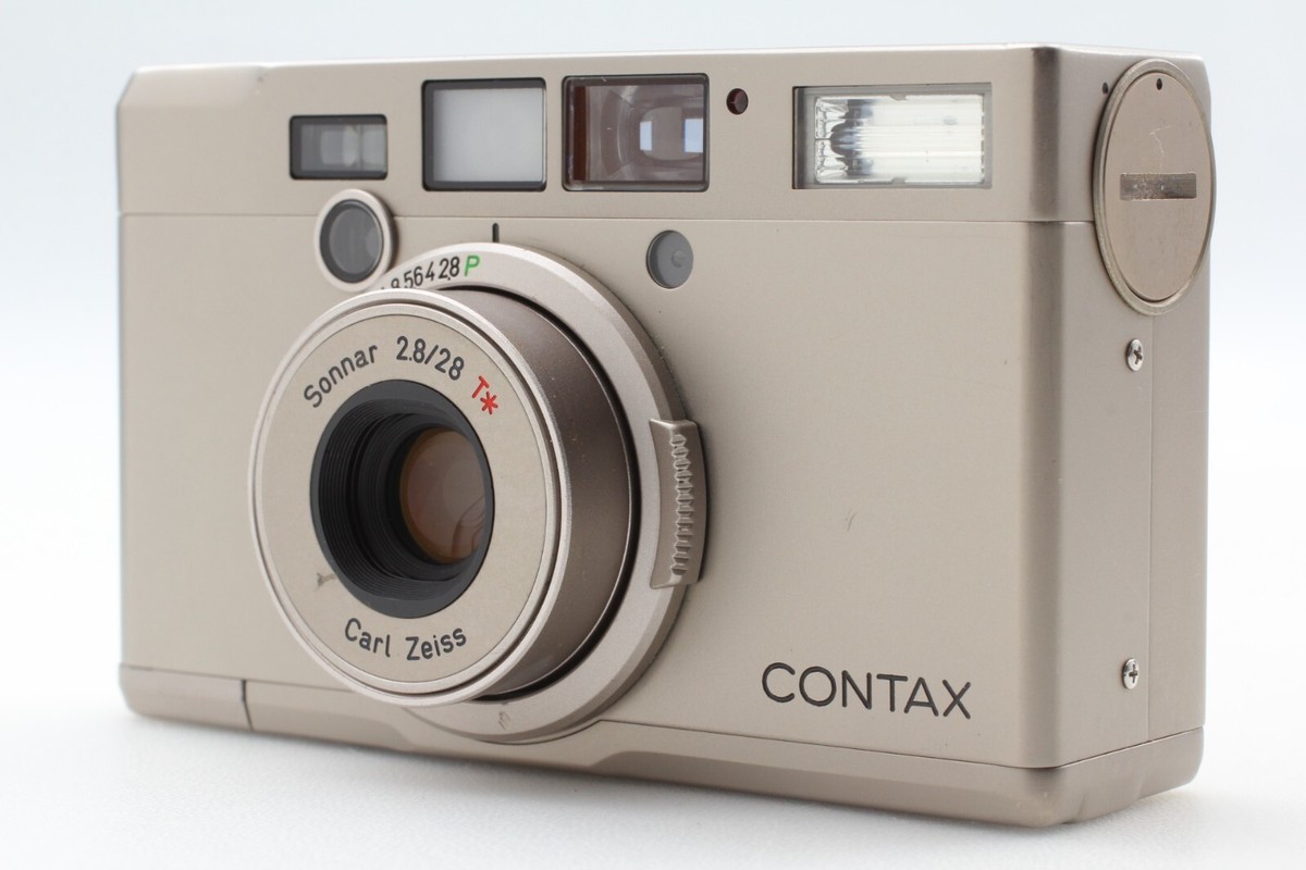 ■ 美品 ■ コンタックス　CONTAX Tix 28mm F2.8 Contax Tix Carl Zeiss 28mm f/2.8 Point＆Shoot APS Film