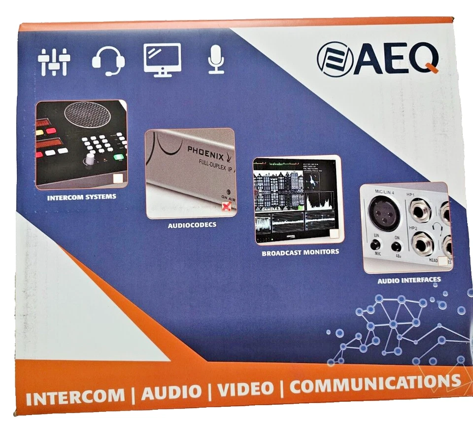 AEQ Phoenix Mercury Full Duplex Stereo IP Audio Codec - Image 4 of 4