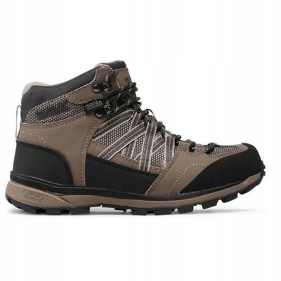 Regatta Samaris II Mid Damen wasserdichte Trekkingstiefel schwarz und braun 38