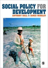 Social Policy for Development by Anthony Hall (English) Paperback Book