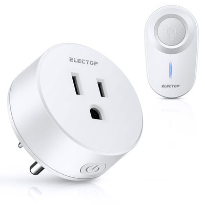 Remote Control Outlet, 15A/1500W Wireless Outlet Power Switch, No Wire Long R...