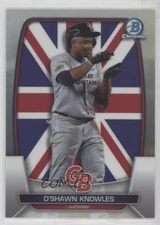 2023 Bowman Chrome WBC Flag Variations Refractor 188/499 D'Shawn Knowles 0zq6