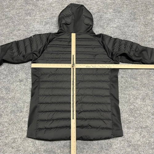 Nike LeBron James Jacket Mens Large Black Aeroloft 800 Hybrid Down Puffer 807974 image 10