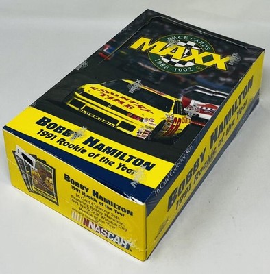 1992 Maxx Bobby Hamilton R.O.Y Racing Box