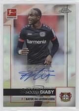 Moussa Diaby Chrome Bundesliga 2020/21 Auto