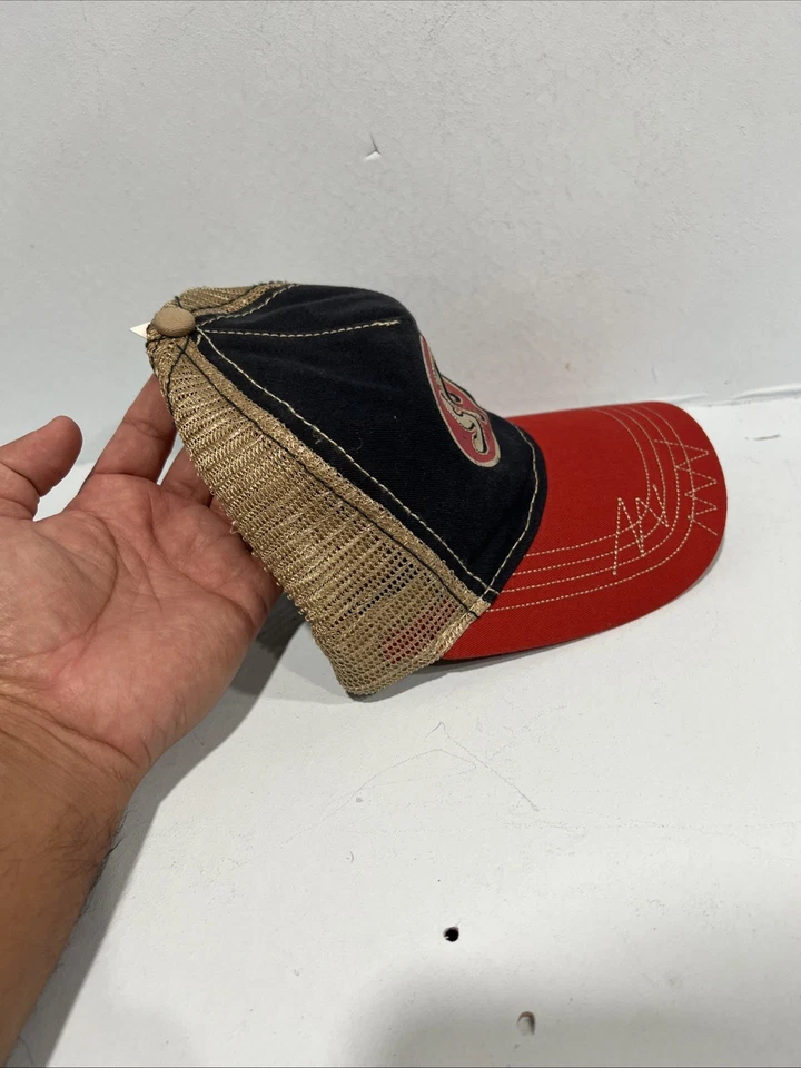 STP Men's Trucker Adjustable Snapback Hat With Mesh Back NWT - Image 2 of 4