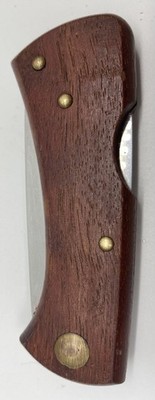 EKA 88 Estwing Folding Knife Bubinga Wood  12C27 Sandvik Steel Discontinued 