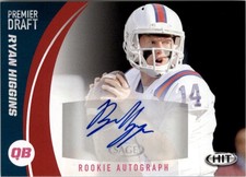 2017 SAGE HIT Premier Draft Autographs Red #A71 Ryan Higgins Auto - FB