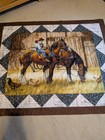 Handmade Quilt Top~Rodeo Quilt~Cowboy Quilt~Size 45" x 55"~US Shipping Included — photo 1