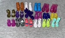 Boxy Girls Doll Shoe Lot Of 17 Replacement Boots Heels Sandals Etc
