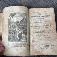 Pilgrim&rsquo;s Progress 1821 John Bunyan Babcock Publisher 4616