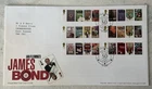 GB QEII 2008 James Bond Singles RM FDC London SE1 Casino Chip SHS