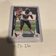 2008 Upper Deck Draft Edition #142 DeMeco Ryans Card Houston Texans