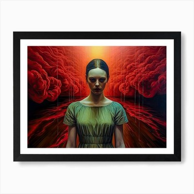 Conviction 53 Kunstdruck gerahmt Wandbild Poster Leinwanddruck Bild