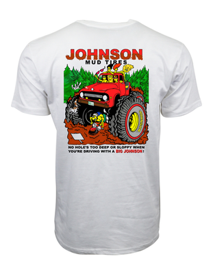#ad Big Johnsons Mud Tires Graphic T Shirt $14.99