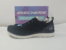 Skechers Virtue Show Runner Sneakers Women's Shoes US 11 Black Pink