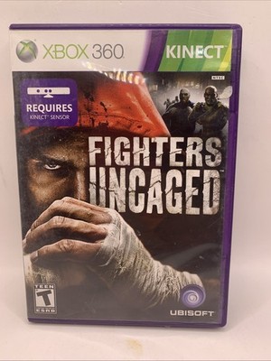 Xbox 360 Fighters Uncaged Video Game Ubisoft Rated T Requires Kinect Sensor