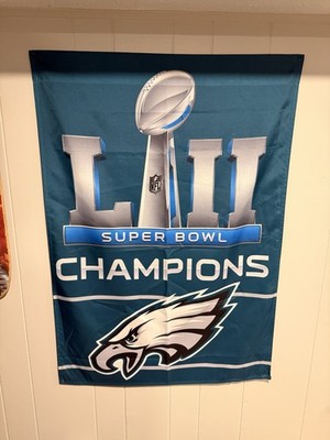 Philadelphia Eagles Super Bowl LII Champions Yard & Garden Sports Flag