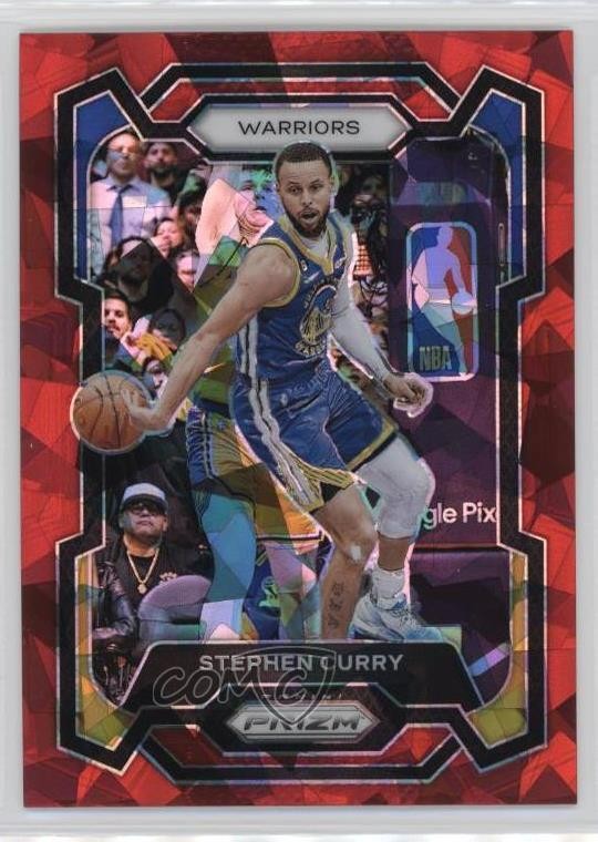 2023-24 Panini Prizm Red Ice Prizm Stephen Curry #119 19am