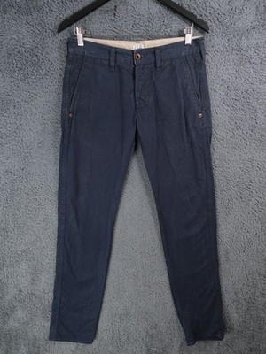 Edwin Hose Herren 30x32 Blau Chino Slim Tapered Freizeit Baumwolle Retro Oi Polloi