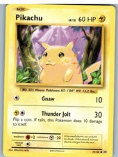 Pikachu Common XY - Evolutions 35/108 NM on eBay