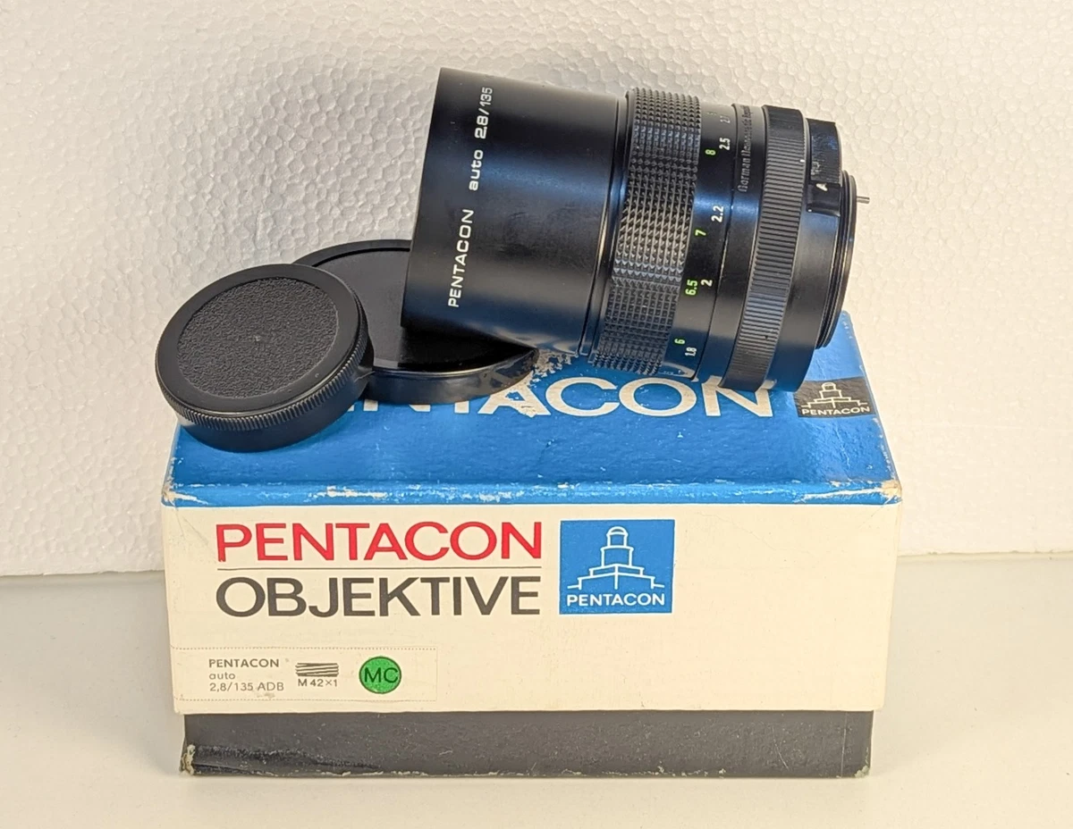 Pentacon f/2.8 Camera Lenses 135mm Focal for sale | eBay UK
