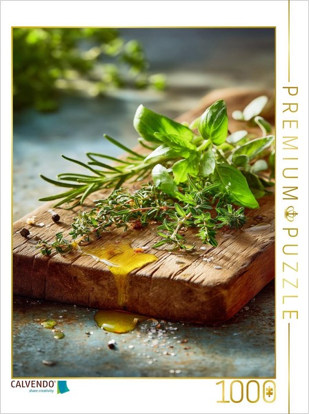 Puzzle Calvendo Les Herbes à L'huile Sont Un PoèMe De Terre Et De Flamme | 1000-image
