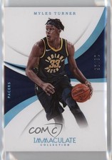 2017-18 Panini Immaculate Blue 13/25 Myles Turner #61 0ud4