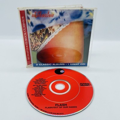  Flash (Self Titled) + Out Of Our Hands CD 2003 Friday Classic  Rec. 2 LP'S On 1