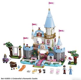 NEW Factory Sealed Lego Disney Princesses CINDERELLA'S ROMANTIC CASTLE Set 41055