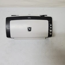 Fujitsu fi-6130 Color Scanner Duplex 65k Pages MISSING TRAYS NO ADAPTER